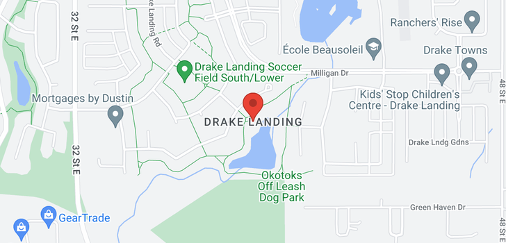map of 80 Drake Landing HT